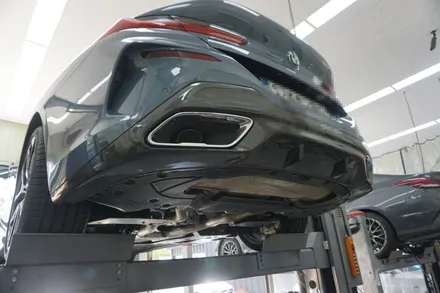 BMW 840i 그란 쿠페 배기 튜닝 적당한 배기음으로 완성하기 20% 증폭 튜닝 / 서울 동작
