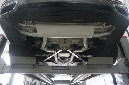 BMW X7 40i 배기 튜닝 아주 화끈하게 배기음 키웠습니다. 중통 앤드 가변 배기 세팅 / 서울 동작