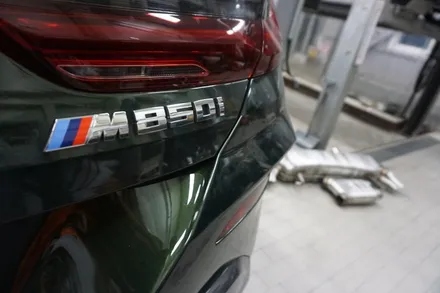 BMW 신형 M850i 그란쿠페 배기음이 미쳤습니다..! / 서울 동작