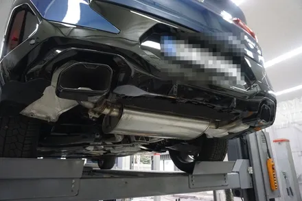 BMW X4 M40i 배기음이..진짜 황홀합니다..중통 엔드 보펜 모듈 작업기! / 서울 동작