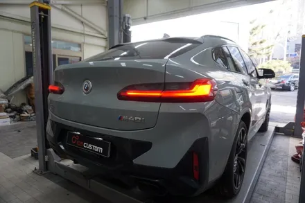 BMW X4 M40i 2-30% 인기 폭팔! 사운드 증폭 중통 , 보펜 모듈 작업기 / 서울 동작