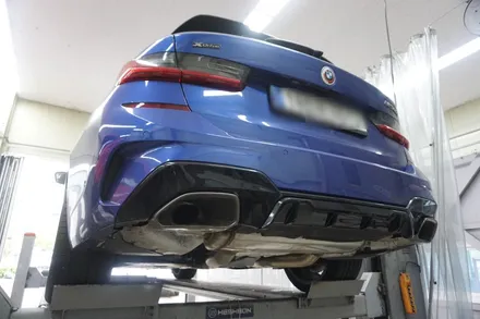BMW M340i 투어링 배기 튜닝 3-40% 배기 사운드 증폭 아주 강력합니다! / 서울 동작구