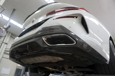 BMW M850i 배기 튜닝 꼭 필요한 V8 시그니처 튜닝 ＆ 중통 보펜 모듈 작업기 / 서울 동작구