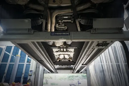 아우디 RS6 아반트 V8 짜릿한 배기음 세팅하기 40% 증폭 중통 모듈 작업 진행하였습니다. / 서울 동작구