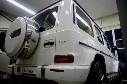 벤츠 W464 G63AMG 배기 튜닝, 완벽한 V8 배기음 완성하였습니다. / 서울 동작구