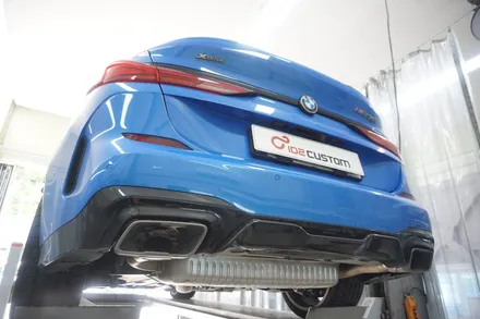 BMW M235i 배기 튜닝 스포츠한 배기음 제대로 완성하였습니다. / 서울 동작구