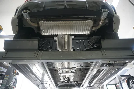 BMW 120i 배기 튜닝 중통 엔드 보펜 모듈 작업으로 스포티한 배기음 완성시켰습니다. / 서울 동작구