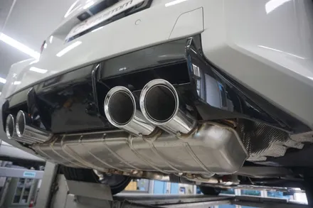 BMW G87 M2 환상적 팝콘 배기 튜닝 중통 작업 필수 인거 아시죠? / 서울 동작구