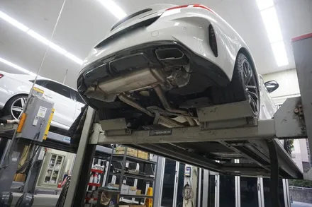 BMW Z4 M40i 배기 튜닝 환상적 팝콘을 심어 드렸습니다! 중통 엔드 보펜 모듈 작업 / 서울 동작구
