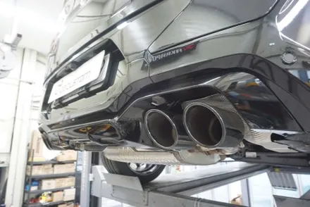 BMW X4 M 컴페티션 배기 튜닝 화려한 팝콘 배기음 완성하였습니다. / 서울 동작구
