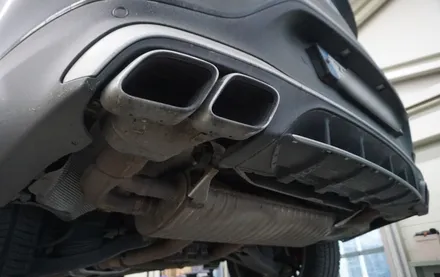 벤츠 GLC63 S AMG 배기 튜닝 표호하는 호랑이 한마리 배기음 완성하였습니다. / 서울 동작구