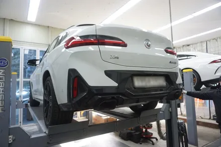 BMW X4 M40i 배기음 튜닝 국룰 튜닝 중통 보펜 모듈 작업기 / 서울 동작구