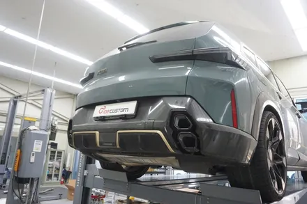 BMW XM 8기통 초강력 괴물 배기음 중통 엔드 모듈 작업 진행하였습니다. / 서울 동작구
