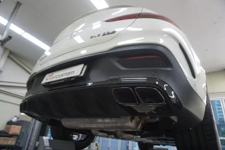 GLE 63 S AMG 배기 튜닝 호랑이 배기음을 원하신다면! 확실한 V8 완성하였습니다. / 서울 동작구
