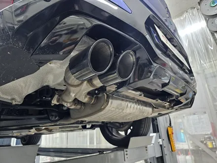 BMW X4 M 컴페티션 배기 튜닝 살벌한 팝콘 중통 모듈 작업기! / 서울 동작