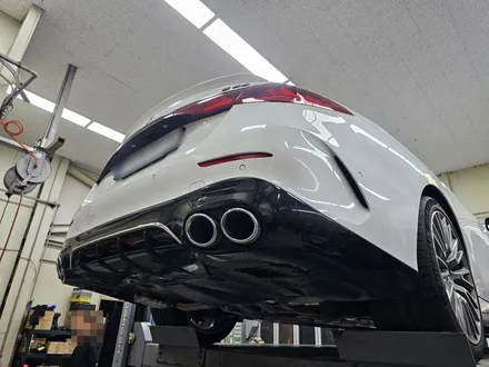 벤츠 E53AMG 하이브리드 배기튜닝, 중통 엔드 작업 진행하였습니다! / 서울 동작