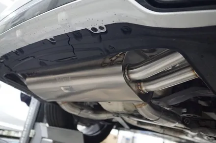 BMW X7 M60i 배기 튜닝, 브릴란테 가변 배기＆미드 파이프 작업 / 서울 동작
