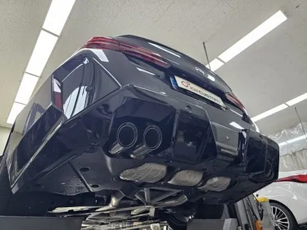 BMW G90 M5 배기 튜닝 중통 작업으로 V8 사운드 존재감 확실하게 세팅하였습니다. / 서울 동작
