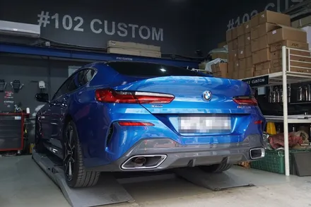 BMW G16 840I 그란쿠페 독보적 사운드로 완성 시키는 커스텀 배기 적용 / 서울 동작
