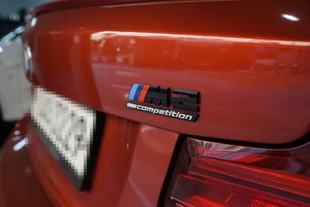 BMW F87 M2컴페티션 배기튜닝 파워풀한 사운드 세팅 중통 소음기교체 작업 / 서울 동작