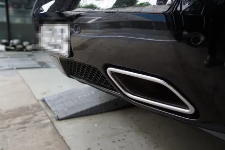 벤츠 SLS AMG 로드스터 배기 튜닝 멋스러운 AMG 배기음을 완성하는 커스텀 배기 작업기 / 서울 동작