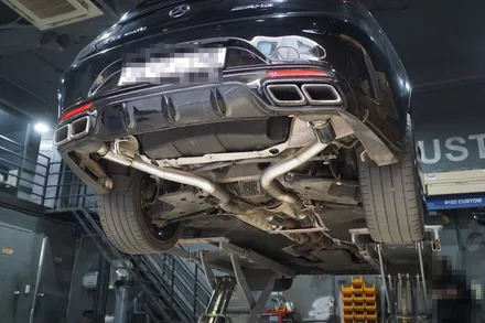 벤츠 W222 S63AMG 쿠페 배기튜닝 세련된 웅장함, 진정한 AMG 사운드 입니다! / 서울 동작