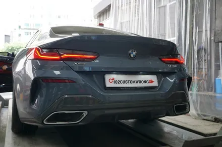 BMW G15 840i그란쿠페 버블 버블~팝콘 팝콘한 완벽 배기음 세팅 / 서울 동작