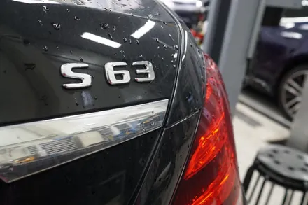 벤츠 S63AMG 페이스리프트 배기 튜닝 호랑이 한마리 심었습니다! / 서울 동작