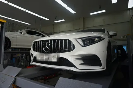 벤츠 S63AMG 쿠페 페이스리프트 배기음 튜닝 말이 필요 없는 갓 천둥 배기음....! / 서울 동작