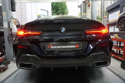 BMW 840i 팝콘 배기튜닝으로 즐거운 하루! / 서울 동작