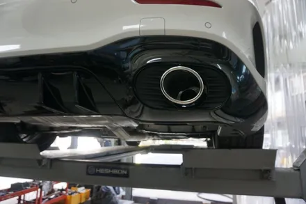 벤츠 A35AMG 배기 튜닝 중후하고 그르렁하게 AMG 사운드 세팅 / 서울 동작