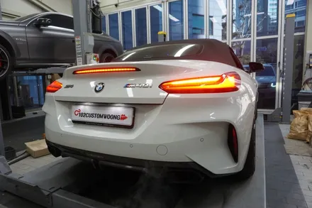 BMW G29 Z4 M40i 배기 튜닝 개성넘치는 역동적 팝콘 배기음 완성 / 서울 동작