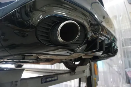벤츠 A35AMG 딱 좋습니다! 중통 소음기 배기 튜닝 / 서울 동작
