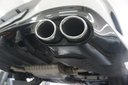 벤츠 CLA45 S AMG 배기 튜닝 스포티한 배기음 세팅은? 중통으로 끝! / 서울 동작