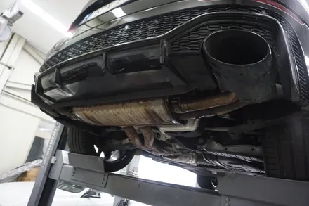 아우디 RSQ8 30% 증폭 배기 튜닝 V8 명품 배기 사운드 세팅하기 / 서울 동작