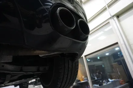 벤츠 A45AMG 배기 튜닝 중통 엔드 작업으로 아주 확실한 배기음 세팅하였습니다 / 서울 동작