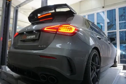 벤츠 W177 A45AMG 중통 작업으로 AMG 사운드 확실하게 꺼내드렸습니다 / 서울 동작