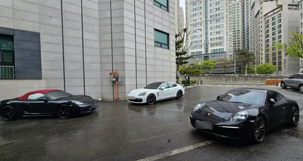 포르쉐 718 박스터 GTS 4.0 인기 폭팔 배기튜닝 아크라포빅 모듈 작업기 / 서울 동작구