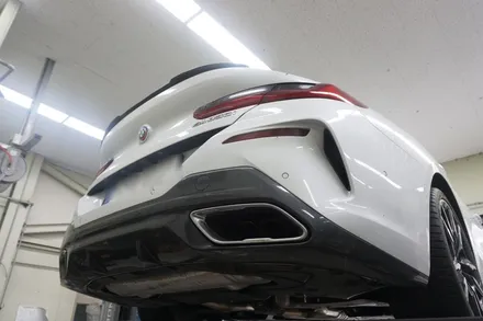 BMW M850i 필수 배기 튜닝 V8 웅장한 사운드 증폭 중통 보펜 모듈 작업기 / 서울 동작구