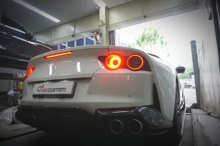 페라리 812 GTS 배기 튜닝, 12기통 자연흡기 완벽한 배기음을 확실하게 완성시켰습니다 / 서울 동작구