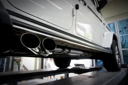 벤츠 G63AMG 배기 튜닝 제일 강력하게 키웠습니다. 상남자 배기음 커스텀 배기! / 서울 동작구