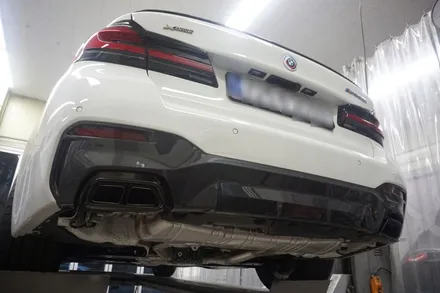 BMW M550i 8기통 사운드 제대로 완성 시키는 배기 튜닝 진행하였습니다. / 서울 동작구