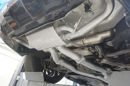 벤츠 GLS600 마이바흐 럭셔리 명품 배기음 입히기 가변 배기 튜닝 진행하였습니다. / 서울 동작구