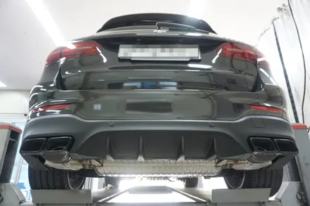 벤츠 GLC63AMG 잠들어 있던 호랑이 배기음 꺼내는 강력 V8 배기음 튜닝 완성하였습니다. / 서울 동작구