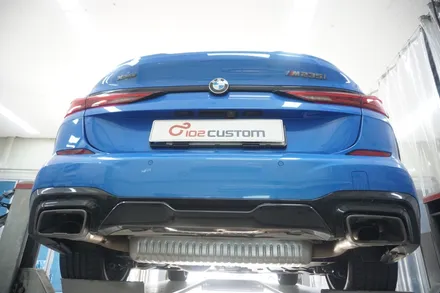 BMW M235i 배기 튜닝 스포츠한 배기음 제대로 완성하였습니다. / 서울 동작구