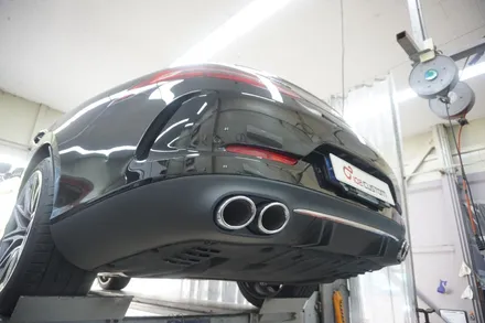 벤츠 GT43AMG 배기 튜닝 버블 팝콘 세팅! 엔드 머플러 작업기 / 서울 동작구