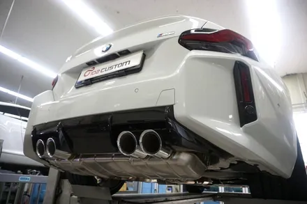 BMW G87 M2 환상적 팝콘 배기 튜닝 중통 작업 필수 인거 아시죠? / 서울 동작구