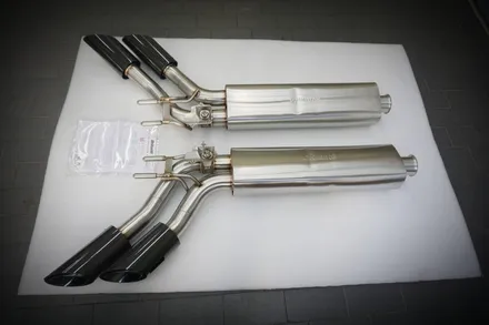 벤츠 W464 G63AMG V8 호랑이 배기 튜닝 구조변경 필요 없는 브릴란테 가변 배기 작업 진행하였습니다. / 서울 동작구