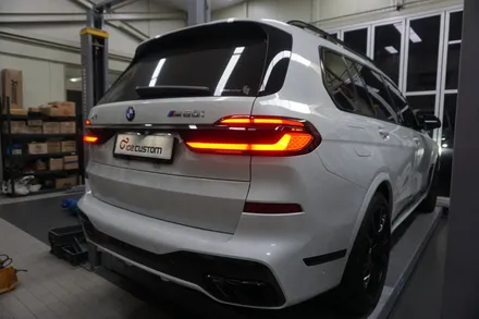 BMW X7 M60i 8기통 제대로 묵직한 배기음! 중통, 모듈 작업으로 끝 / 서울 동작구