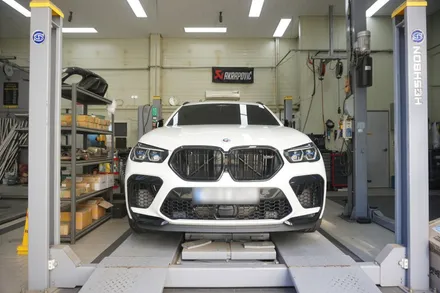 BMW X6 M 컴페티션 8기통 고성능 괴물 배기음 완성하였습니다! / 서울 동작구